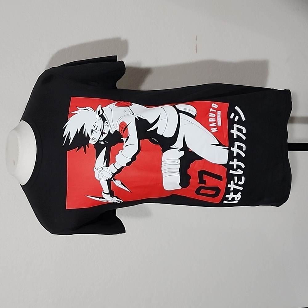 Naruto Black Shippuden Collection Japanese Anime Graphic T-Shirt Sz. M